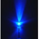 3MM Round Head Straight LED Blue Light Bead