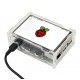 Compatible Raspberry Pi B 3.5 LCD Touch Screen + Case + 3 mounted heat sink-2