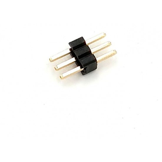 Single row pin 1.27mm golden-plated straight pin 1X2P/3/4/5/6/7/8/9/10/12-50P