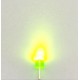 YELLOW GREEN 3mm Straight LED Light Emitting Diode