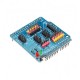 Arduino Compatible I/O Shield for UNO/Leonardo/Mega2560