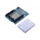 Arduino UNO R3 Compatible Proto Shield 328P with Mini Breadboard