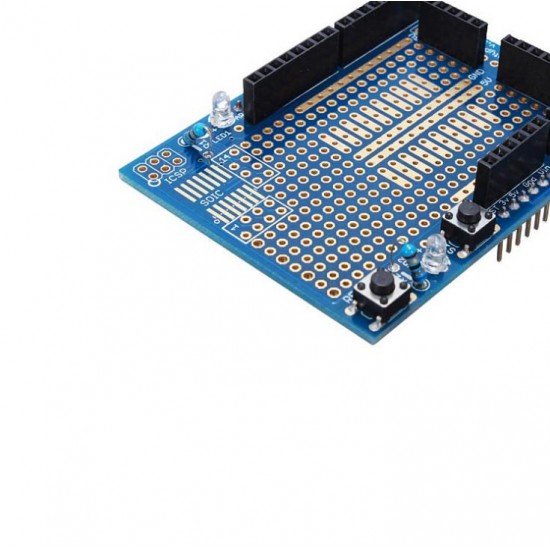 Arduino UNO R3 Compatible Proto Shield 328P with Mini Breadboard