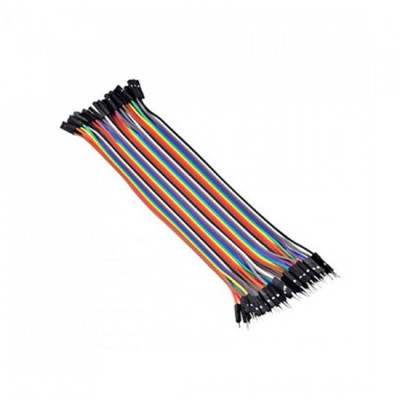 40P DuPont Cable Double Head 1P 20CM Male to Female