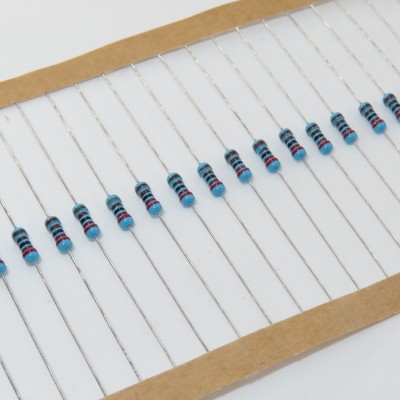 20PCS 1% Resistor 0.25W Metal Film Resistor 100K