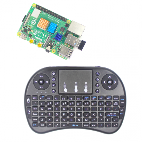 Raspberry Pi 3B Wireless Mini Keyboard