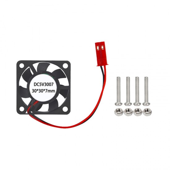 Raspberry Pi 3B+ Heat Sink Fan 3007