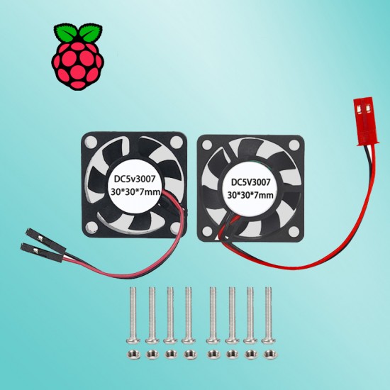 Raspberry Pi 3B+ Heat Sink Fan 3007