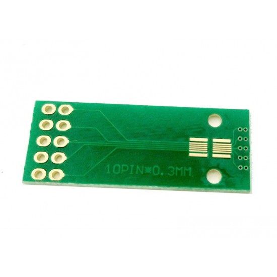 10Pin 0.3mmPitch Double Row Test Board