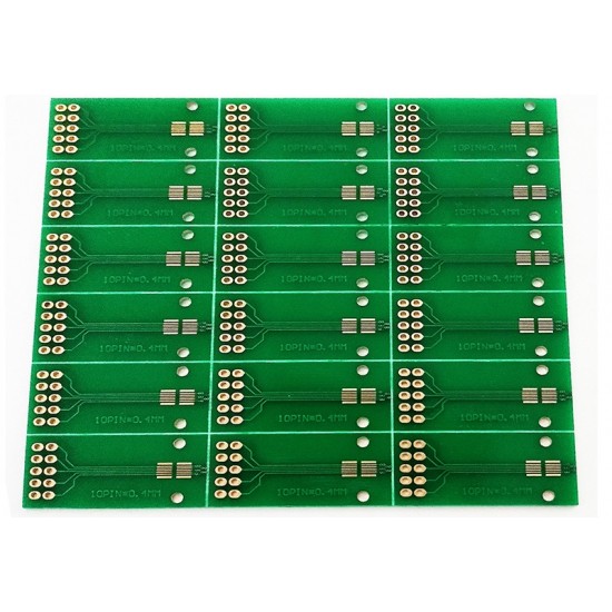 10Pin 0.4mmPitch Double Row Test Board