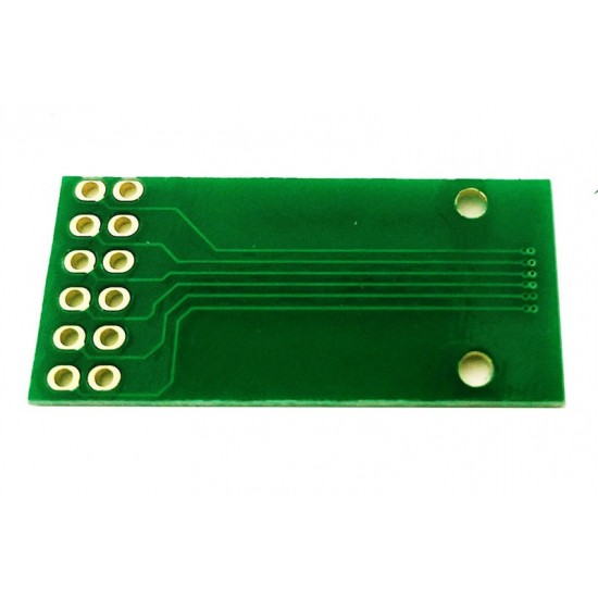 12Pin 0.35mmPitch Double Row Board to Board Test PCB