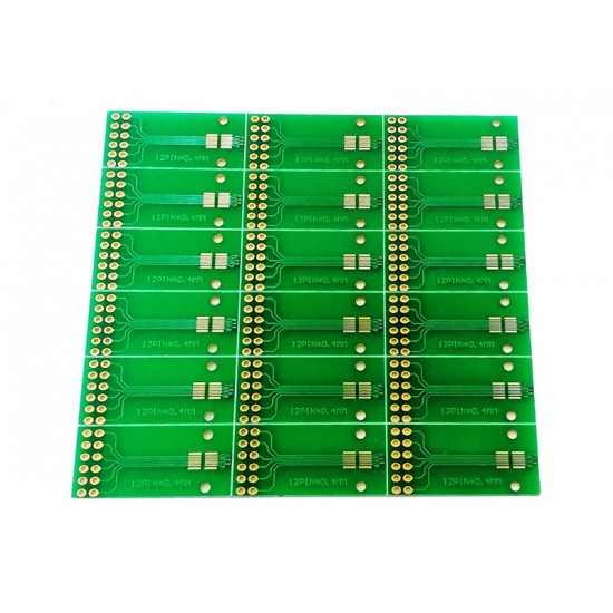 12Pin 0.4mmPitch Double Row Test Board