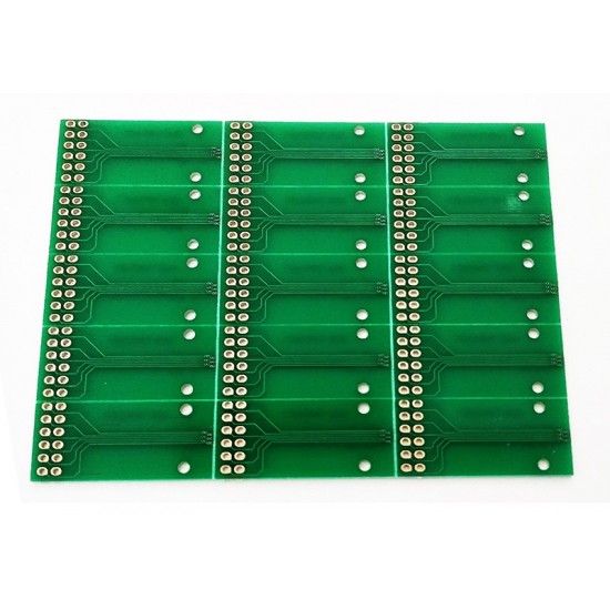 12Pin 0.5mmPitch Dual Row Test Board PCB