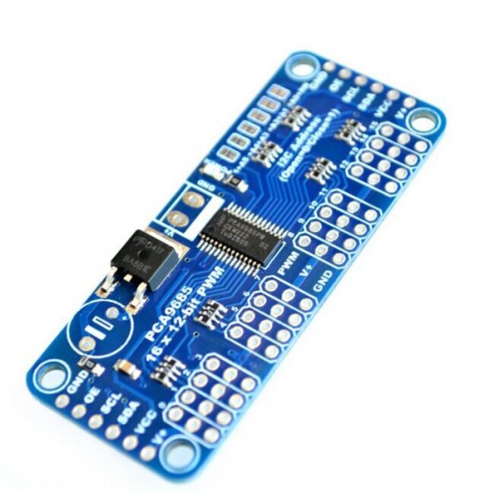 16 Channel PWM Servo Driver Module 12 Bit I2C