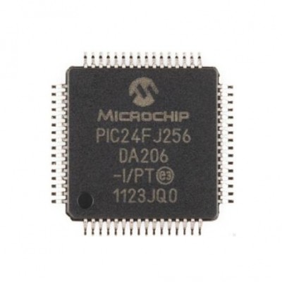 16-Bit Flash Microcontroller PIC24FJ256DA206-I/PT