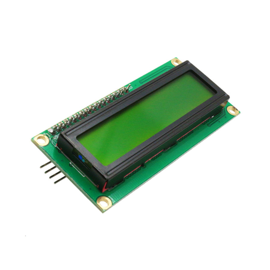 1602 LCD Module I2C Yellow&Green Backlight