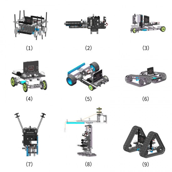 Microbit Programmable Block Kit Robot