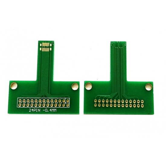 24Pin 0.4mmPitch Double Row FPC Breakout PCB