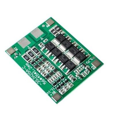 3 Serial Ports 11.1V 12V 12.6V 18650 Lithium Battery Protection Board 25A