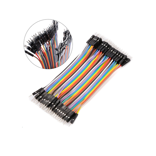 40P DuPont Cable Double Head 1P 10CM Male to Male RPI Compatible