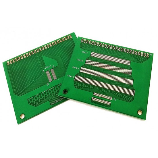 50Pin 0.3-1.0mmPitch Test Breakout Board