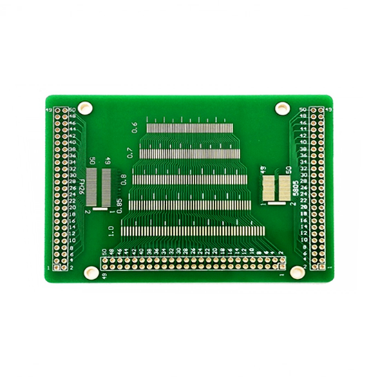 50Pin 0.5-1.27mmPitch LCM TFT LCD Test Board