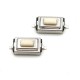 5PCS Tact Switch 3×6×2.5mm 2Pin Push Switch Creamy White