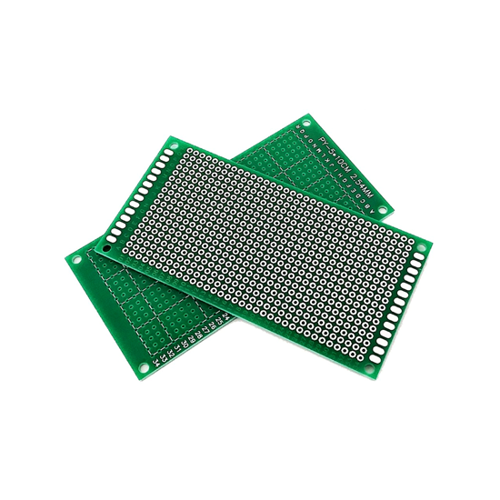 5x10cm 1.6mm 2.54mmPitch Single Side HASL PCB Protoboard