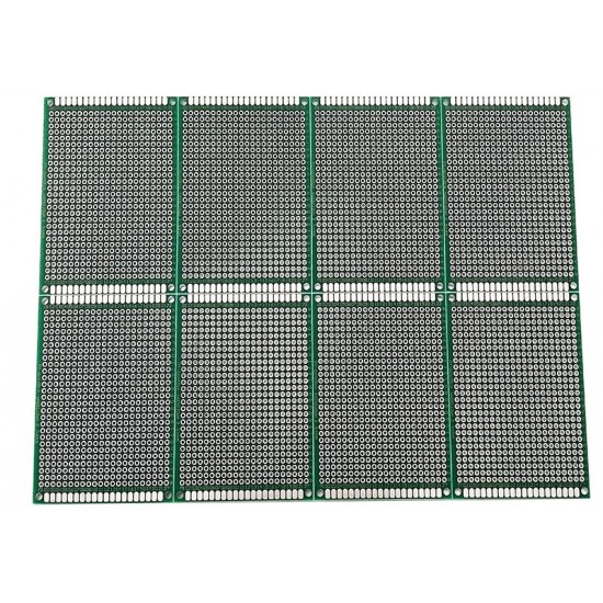 6x8cm 1.6mm 2.54mmPitch Double Side HASL PCB Protoboard