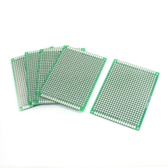 6x8cm 1.6mm 2.54mmPitch Single Side HASL PCB Protoboard