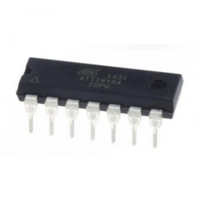 8-bit AVR Microcontroller ATTINY84-20PU