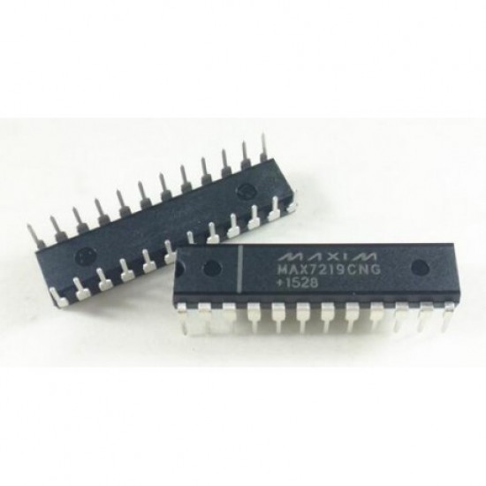 8-Digit LED Display Drivers MAX7219CNG+