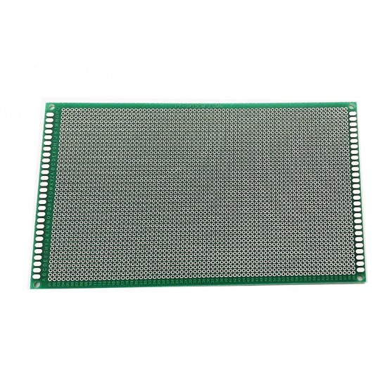 9x15cm 1.6mm 2.0mmPitch Single Side HASL PCB Protoboard