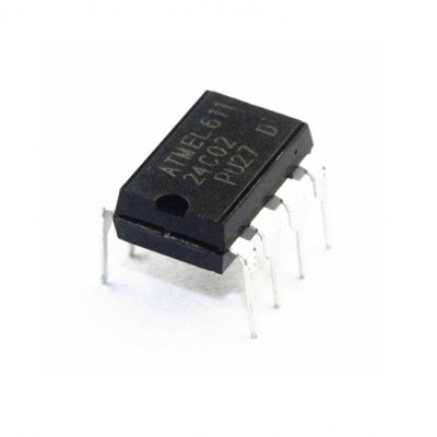 AT24C02 24C02 DIP-8 Memory EEPROM IC Chip