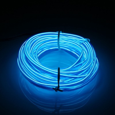 Blue Flexible LED Neon Light EL Wire