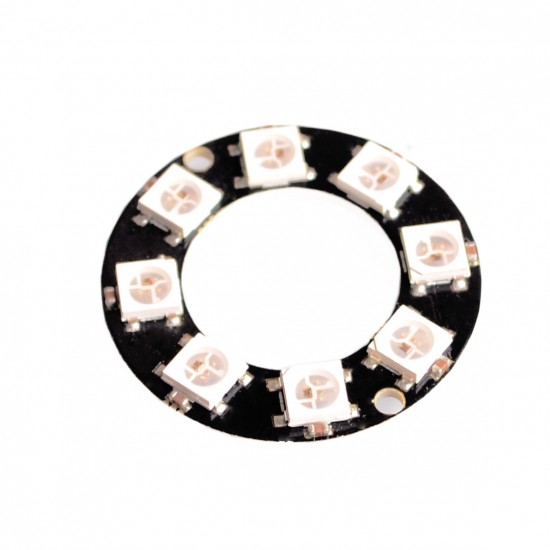 D16 8Bit WS2812 5050 RGB LED Light Circle