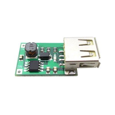 DC-DC Step Up Module 2V to 5V USB Mobile Power Supply Charger