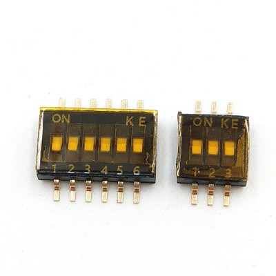 DIP Switch 1.27mm 3P Micro Switch SMD