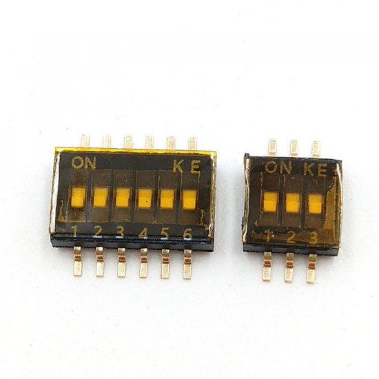 DIP Switch 1.27mm 6P Micro Switch SMD