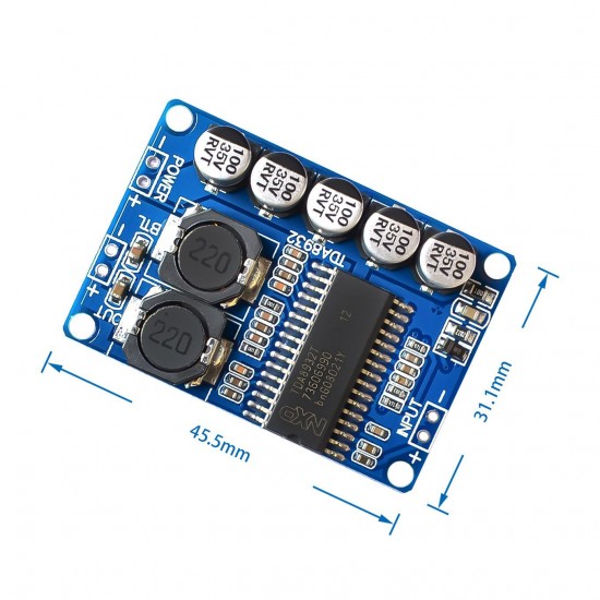 Digital PA Module 35W Single Sound Track PA Module TDA8932