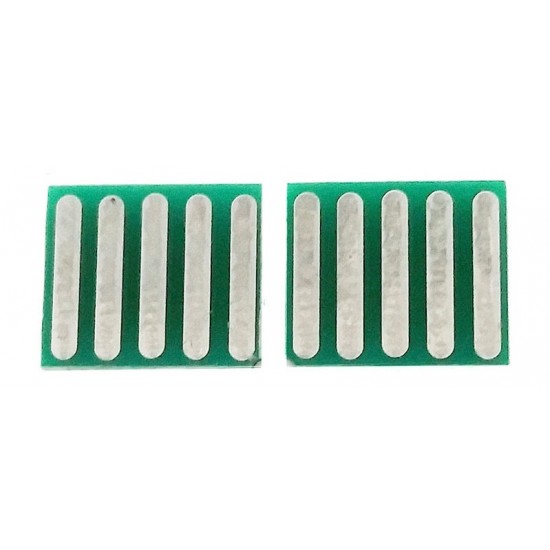 Double Side 5-Line Tin Pin Board 10x12mm 1.0 5Pin Test Board