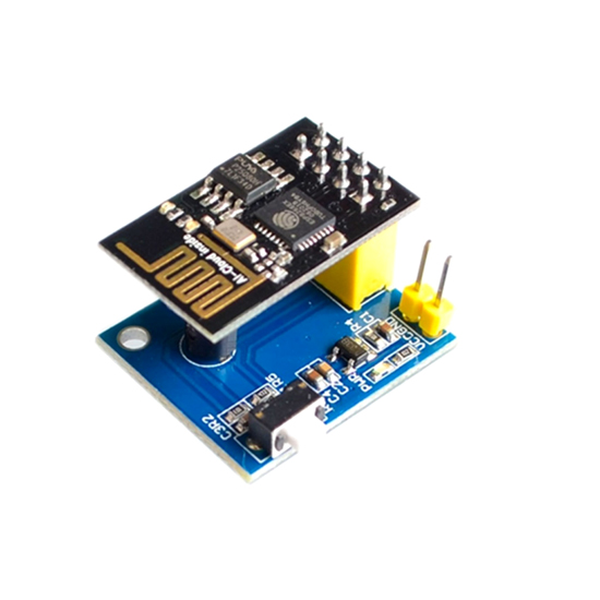 ESP8266 ESP-01S + DS18B20 Temperature WiFi Module