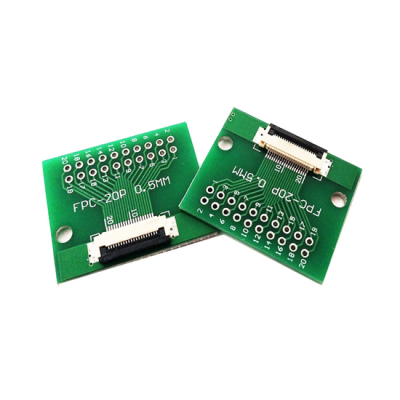 FFC FPC 20Pin Pin Board 0.5mmPitch Test Board Breakout