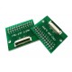 FFC FPC 24Pin Pin Board 0.5mmPitch Test Board Breakout PCB