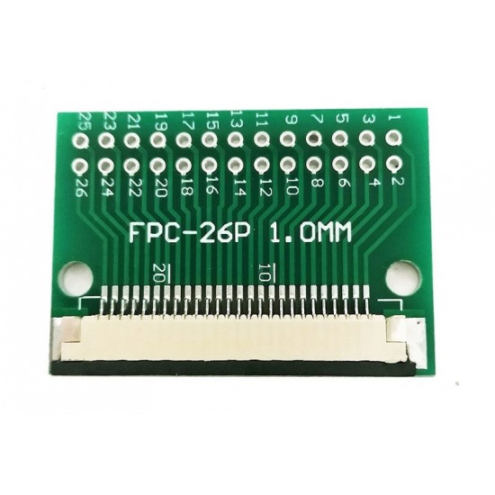 FFC FPC 26Pin Pin Board 1.0mm Pitch Test Board Breakout