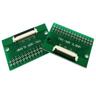 FFC FPC 30Pin Pin Board 0.5mmPitch Test Board