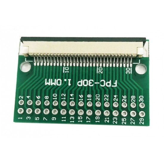 FFC FPC 30Pin Pin Board 1.0mm Pitch Test Board Breakout