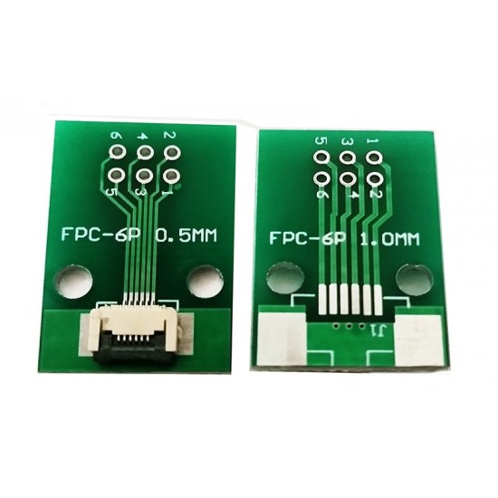 FFC FPC 6P Pin Board 0.5mm Pitch Test Board