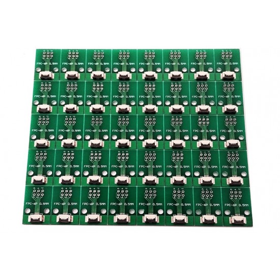 FFC FPC 6P Pin Board 0.5mm Pitch Test Board