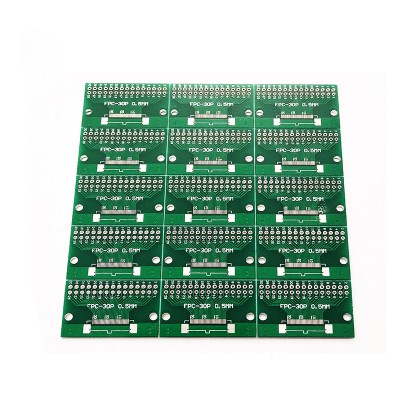 FPC 30Pin Pin Board FFC to 2.54DIP TFT LCD 1mm 0.5mm Pitch